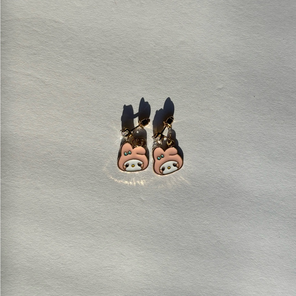 My Melody Pink Earrings